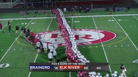 Elk River vs. Brainerd high school football