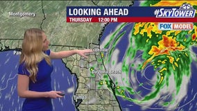 Tampa weather | Milton moving away