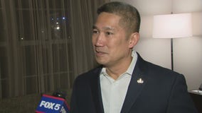 Virginia Senate candidate Hung Cao speaks with FOX 5