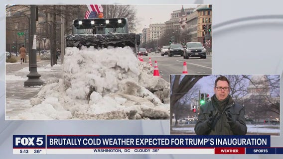 Inauguration Day weather: Arctic blast expected to freeze festivities in DC