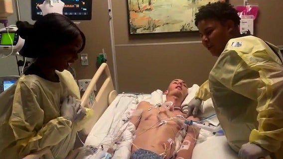 Mother holds vigil by son’s side after near-fatal crash in Windermere, 5 weeks in ICU