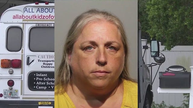 Oviedo daycare bus driver arrested after leaving 6-year-old alone on hot bus, police say