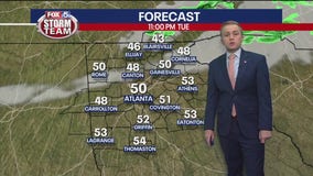 Tuesday morning forecast