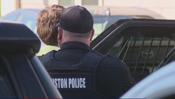 Houston man covered in blood arrested for allegedly killing wife with iron