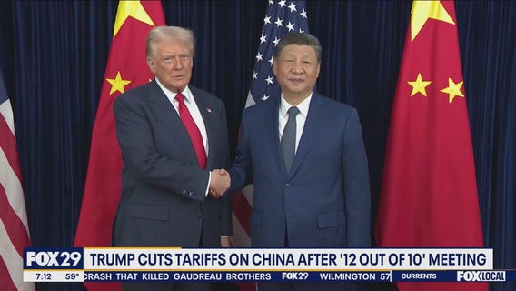 Trump cutting tariffs on China after meeting with Xi
