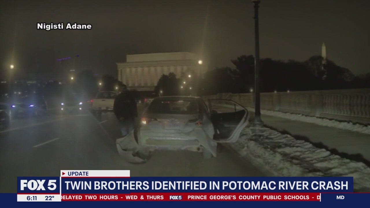 Twin Brothers Die in Arlington Memorial Bridge Crash