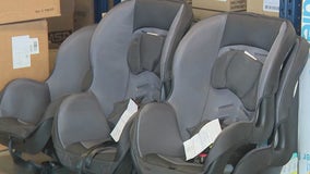 Car seat safety event in Georgetown