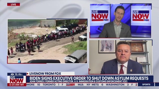 Border arrests plummet 40% following Biden's executive order on asylum process