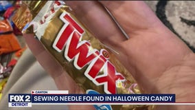 Needle found in Halloween candy in Wayne County