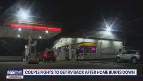 Couple fights to get RV back after home burns down