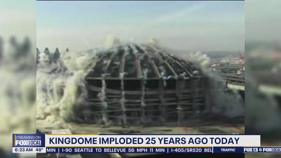 Kingdome imploded 25 years ago Wednesday