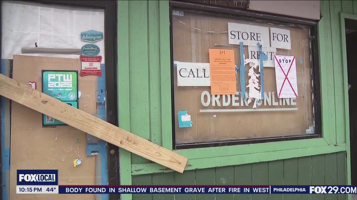 Body found in shallow grave in boarded-up restaurant after fire