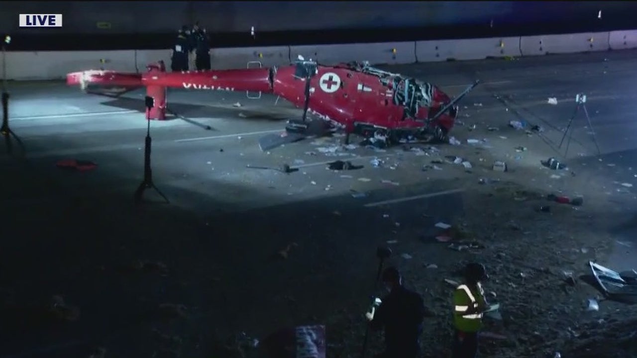 Sacramento Highway Helicopter Crash Critically Injures Three, Motorists Lift Aircraft to Rescue Trapped Woman