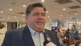 Gov. J.B. Pritzker among Illinois politicians visiting Manny's Deli for Election Day