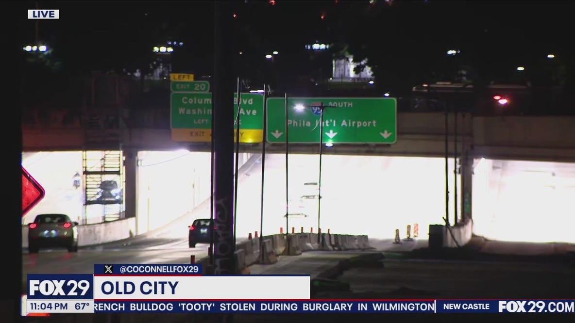 I-95 Cap Project begins Tuesday night