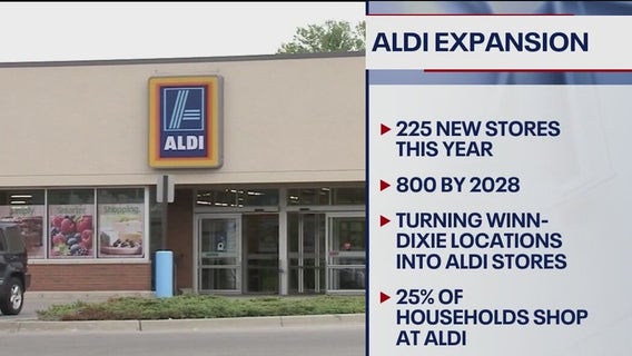 Aldi to open 800 new locations by end of 2028