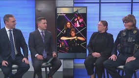 Police Lights of Christmas with Jackson police