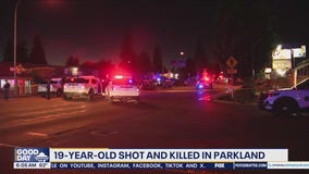 19-year-old shot, killed in Parkland