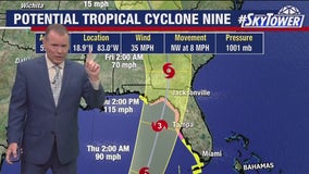 Watches extended for Potential Tropical Cyclone Nine