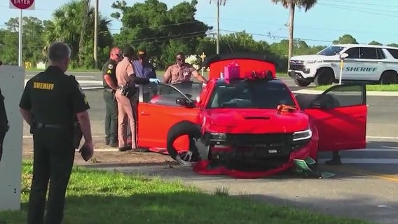 FHP searching for suspects after high-speed crash, chase on I-95