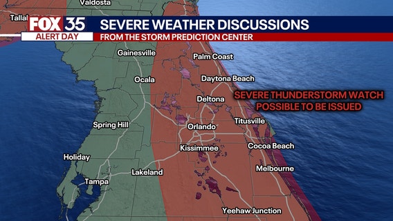 FOX 35 Weather Impact Day: May 9, 2025 | 6PM update