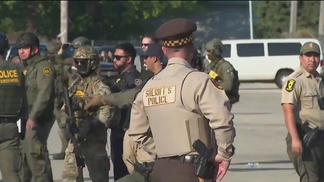 Protests Over ICE Raids Grow in Illinois, California
