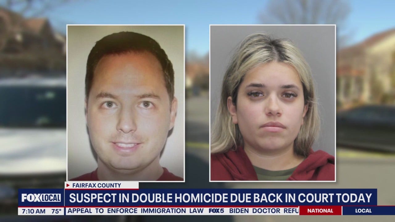 Virginia husband accused in double homicide back in court