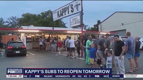 Kappy's Subs reopens Monday after community support