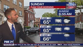 Weather Authority: 10 p.m. Saturday forecast