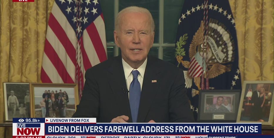 Biden delivered farewell address to the nation