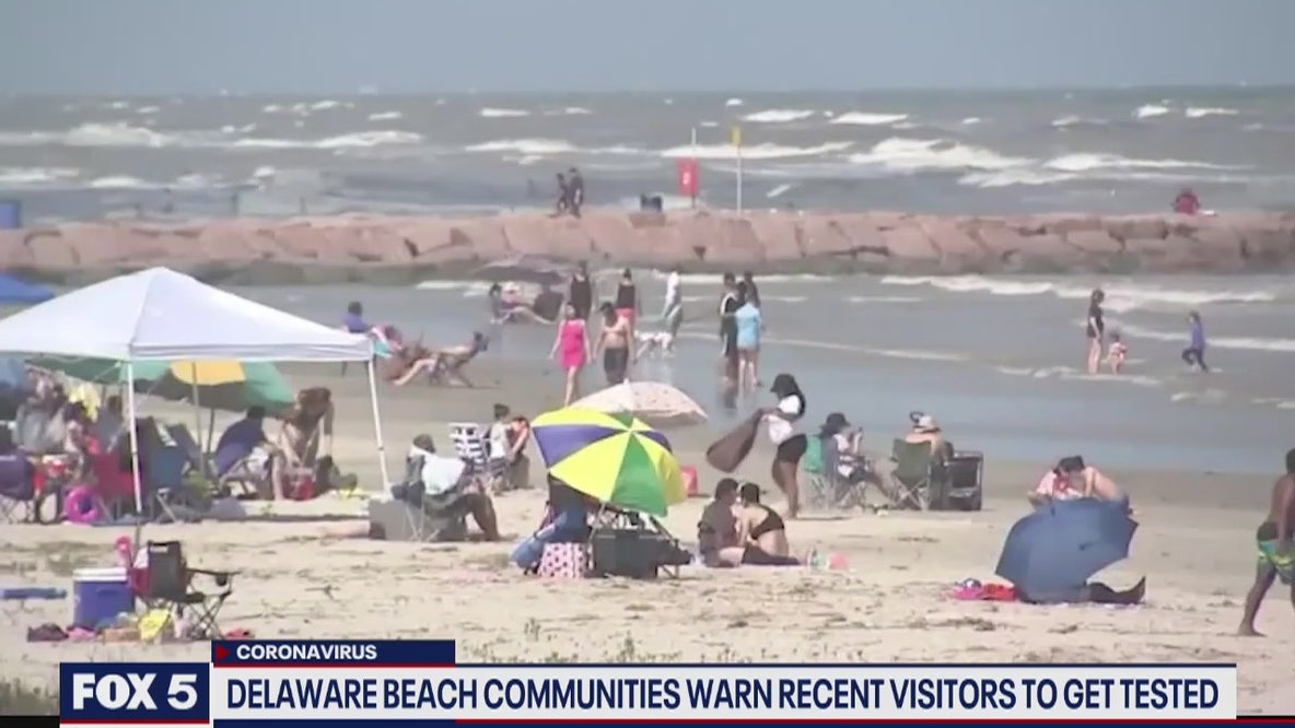 Delaware beach communities warn recent visitors to get tested