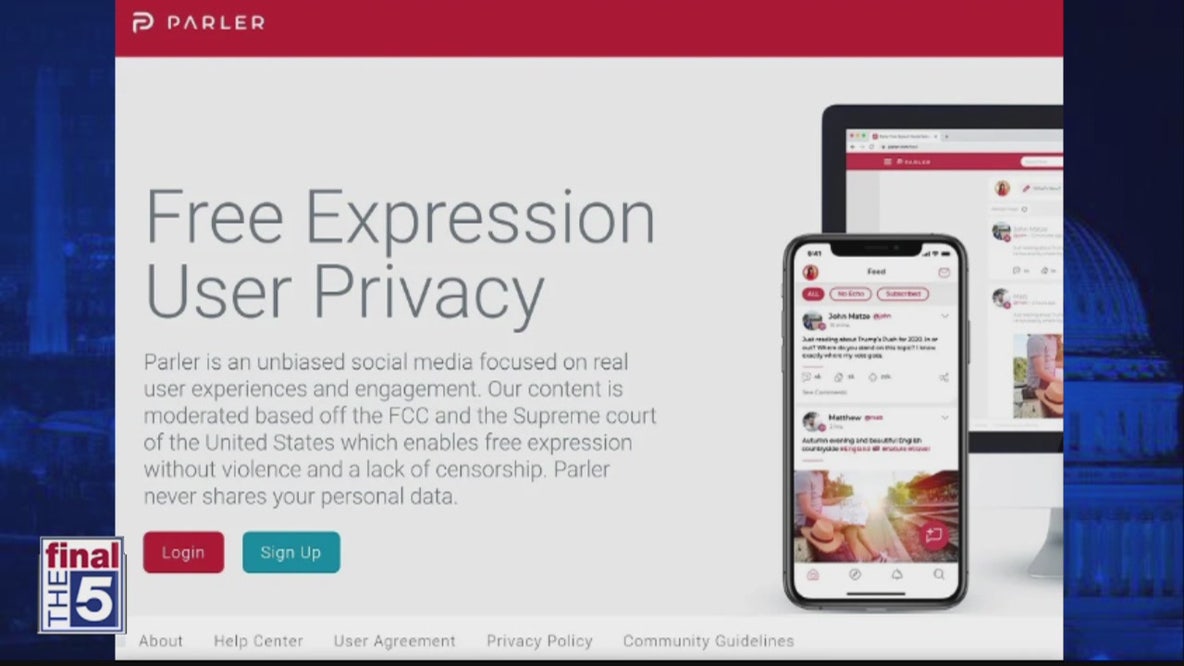 Parler wants to be a town square for the web