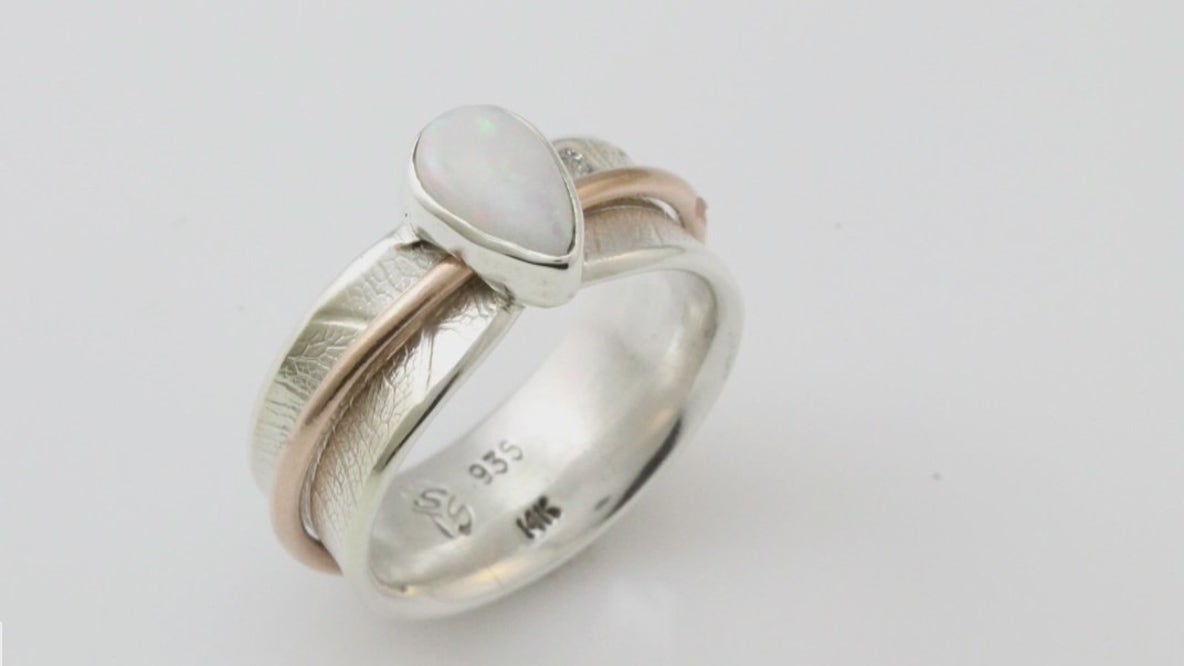 Austin jeweler creates handmade jewelry using recycled metals