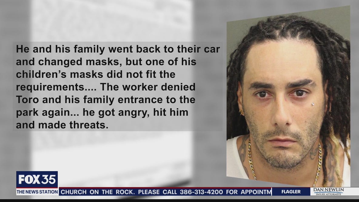 Man arrested, accused of punching Disney employee