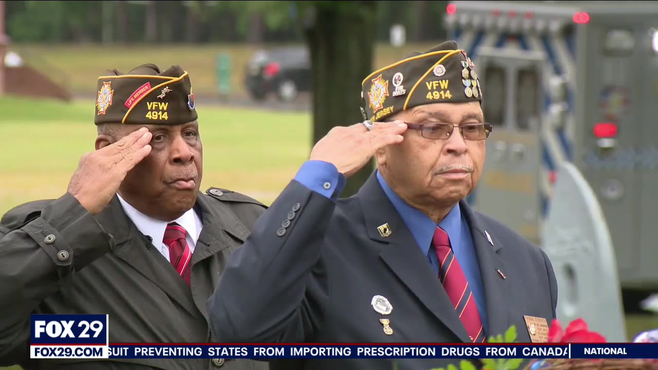 Memorial Day Weekend ceremony in Burlington County honors fallen