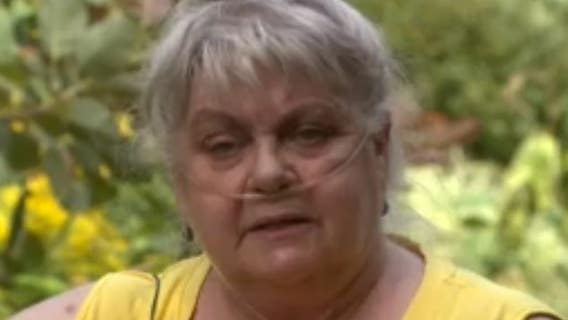 Woman on oxygen struggles amid power outage