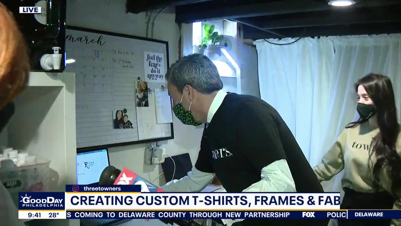 Bob on the Job: Making t-shirts with Towners