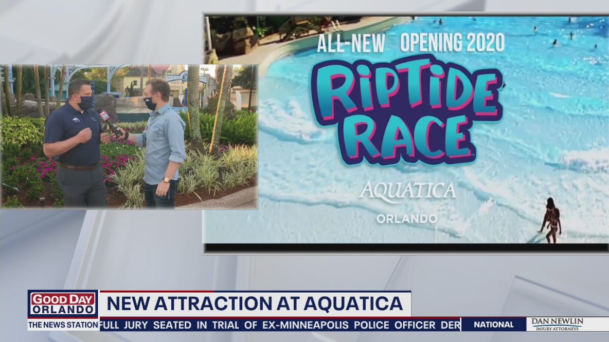 New attraction Riptide Race to open at Aquatica