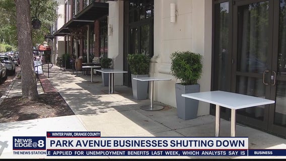 Several Park Avenue businesses shutting down