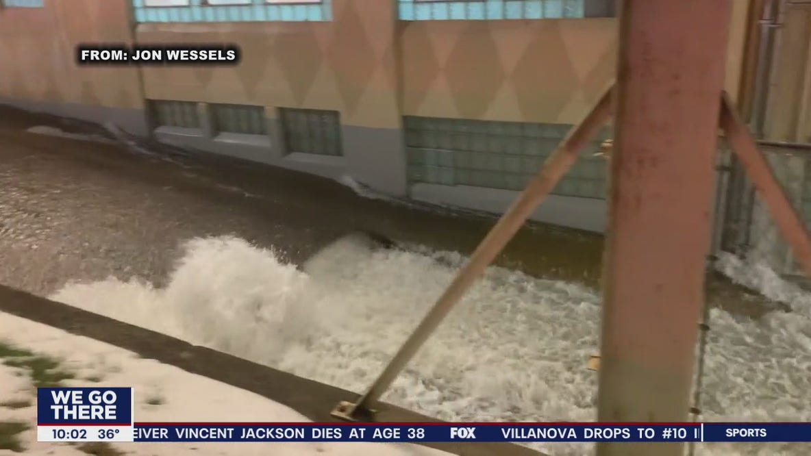 11 rescued following massive water main break in North Philadelphia