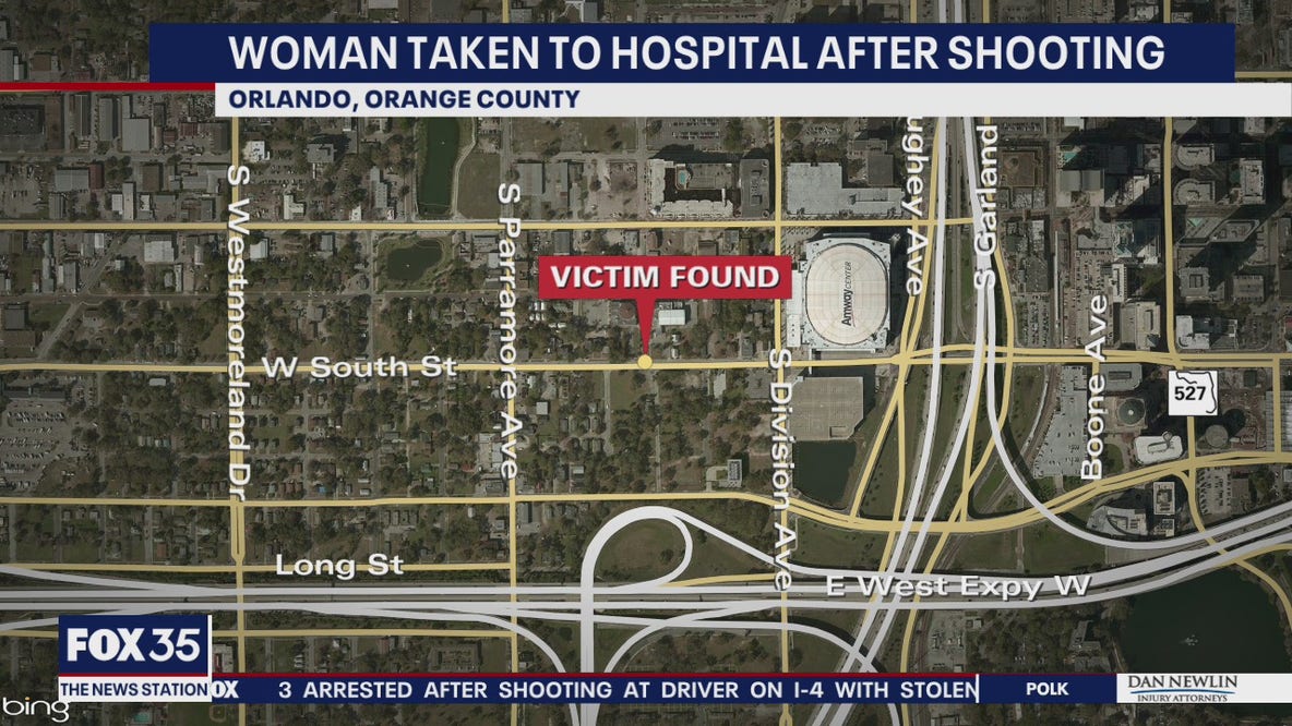 Woman shot near Amway Center in Orlando, police say