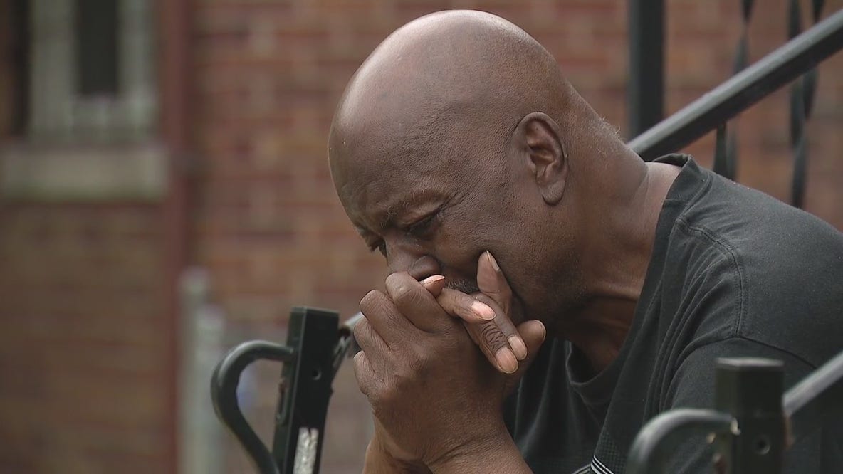 Elderly Vietnam vet living with tree damaged Detroit home pleads for help.