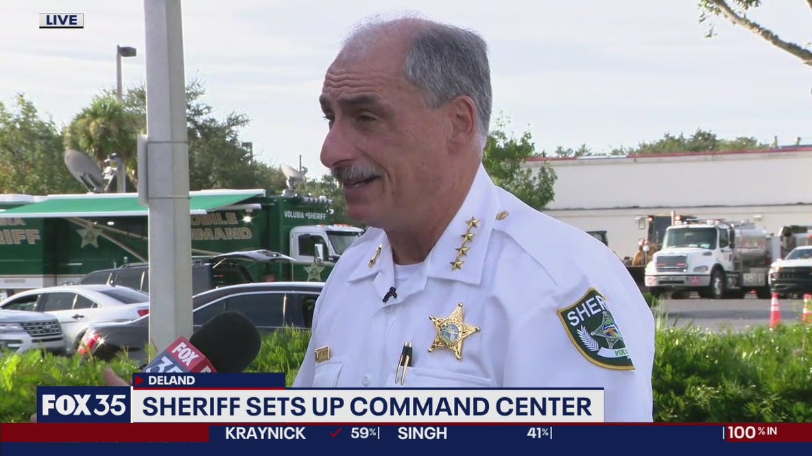 Volusia Sheriff sets up storm damage command center