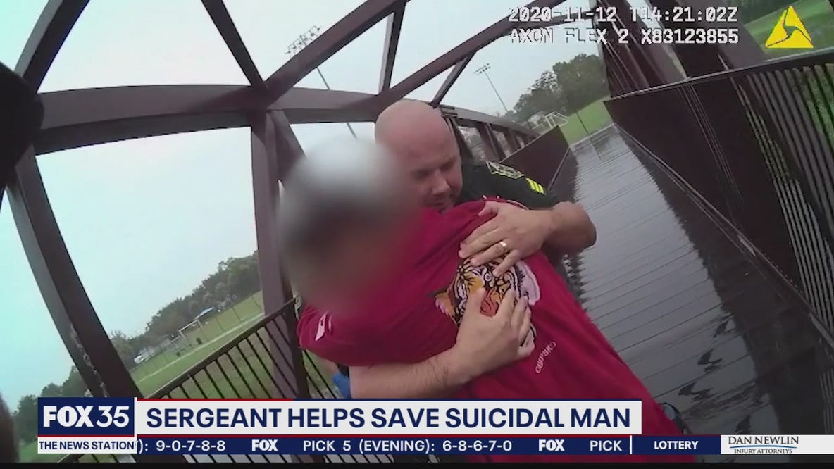 Orange County sergeant helps save suicidal man
