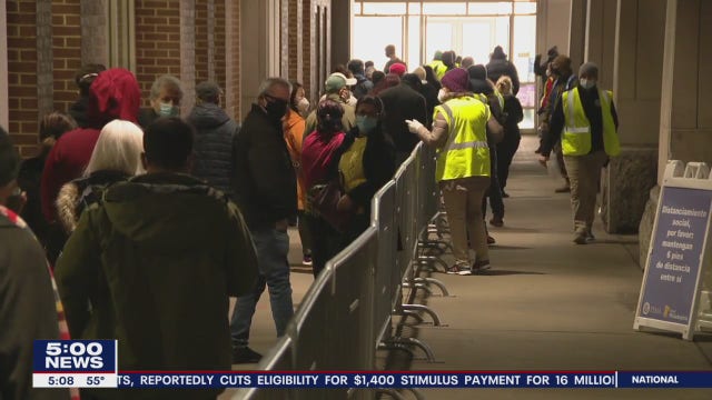 FEMA's mass vaccination site now open at Philadelphia Convention Center