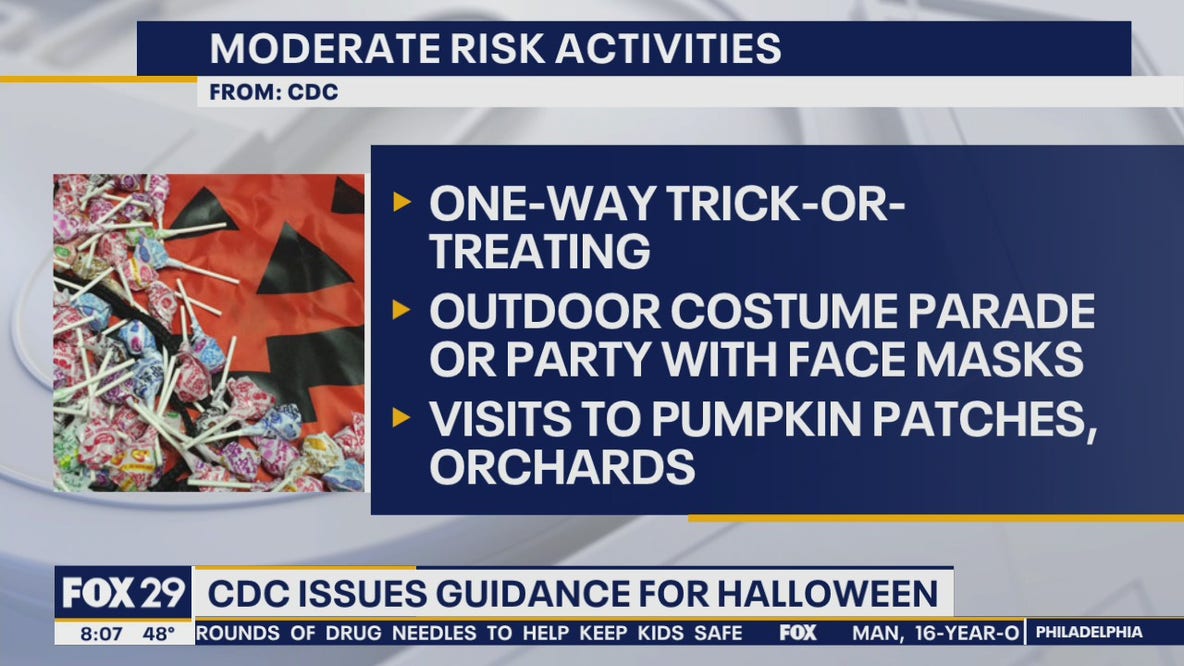 CDC releases new guidelines for Halloween