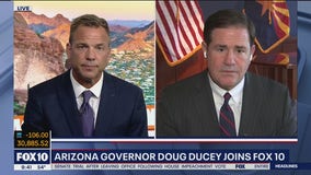 Gov. Ducey discusses COVID-19 vaccine rollout, Capitol riot