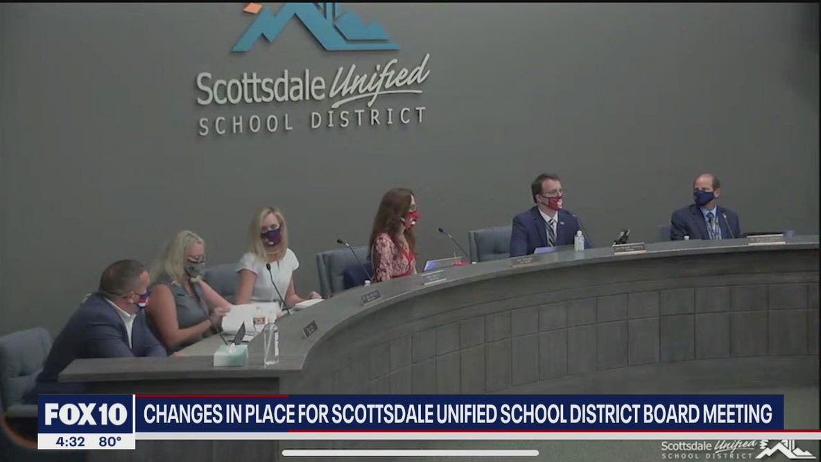 Changes put in place for Scottsdale Unified School District board meeting