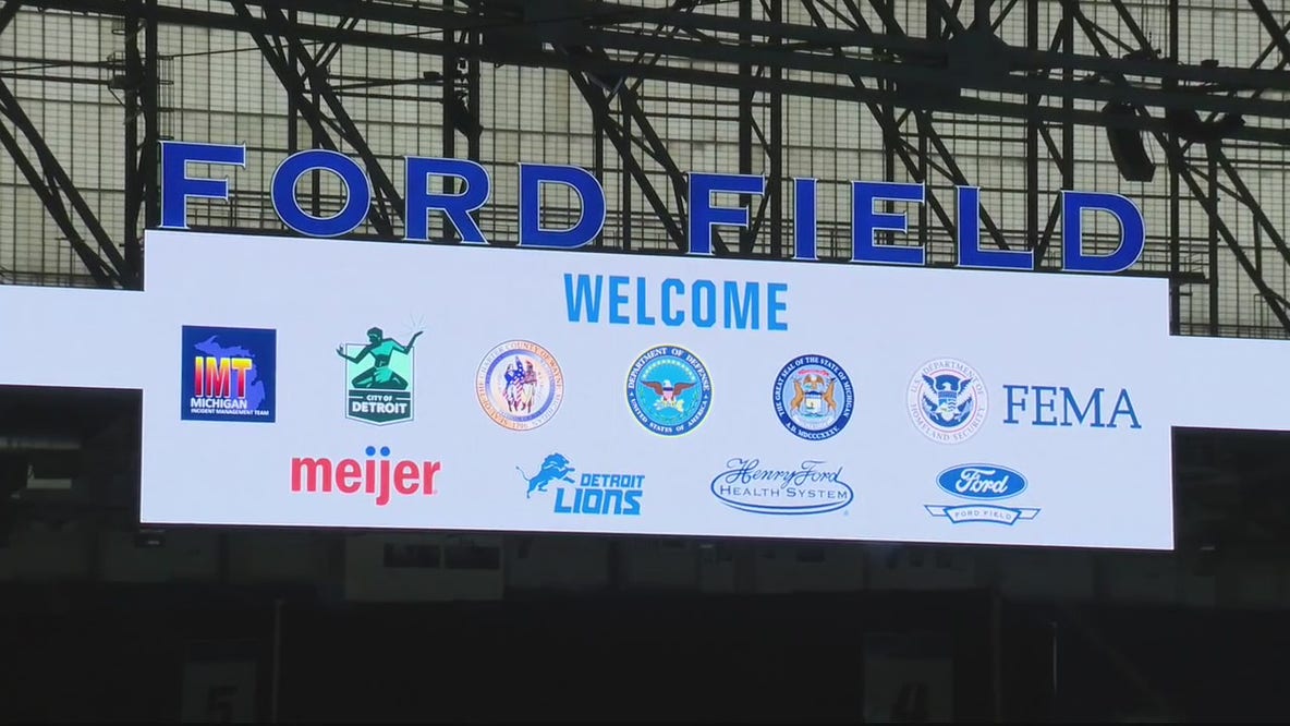 COVID-19 vaccinations begin at Ford Field next week