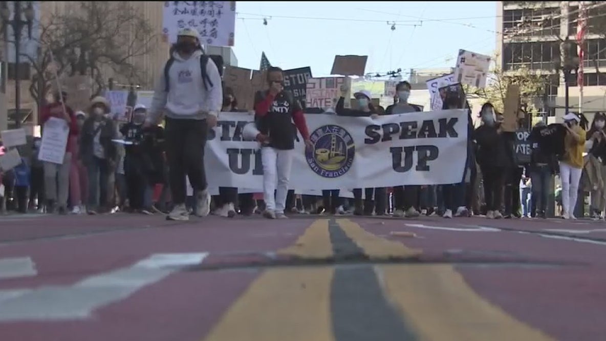 SF march and rally for AAPI victims